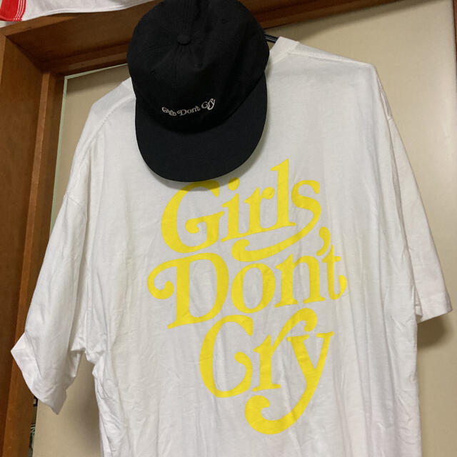 girls don't cry 麺散コラボ　Tシャツのみ　XLサイズ メンズのトップス(Tシャツ/カットソー(半袖/袖なし))の商品写真