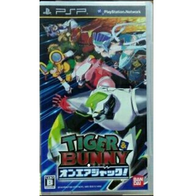 BANDAI(バンダイ)のPSP  TIGER ＆ BUNNY オンエアジャック! エンタメ/ホビーのゲームソフト/ゲーム機本体(携帯用ゲームソフト)の商品写真