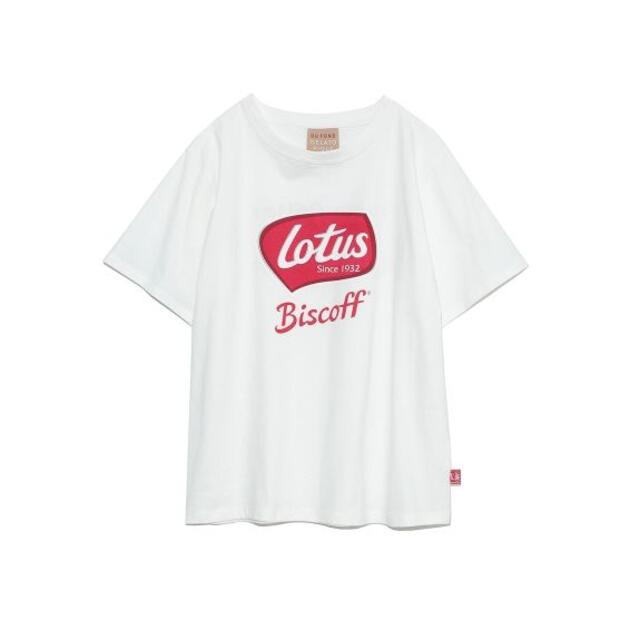 gelato pique(ジェラートピケ)のジェラートピケ 【LoTus】ワンポイントTシャツ PWCT211247 レディースのトップス(Tシャツ(半袖/袖なし))の商品写真
