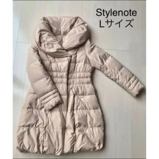 ベルメゾン(ベルメゾン)のベルメゾン Stylenote ボリューム襟ダウンコート 美品(ダウンコート)