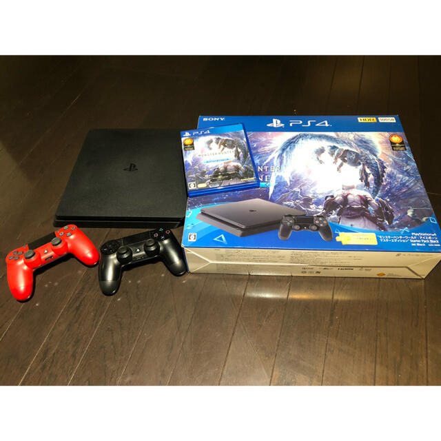 PS4 モンスターハンターワールド 500gbゲームソフト/ゲーム機本体