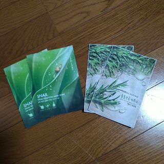 ネイチャーリパブリック(NATURE REPUBLIC)のNATURE REPUBLIC シートマスク 2種類×2(パック/フェイスマスク)