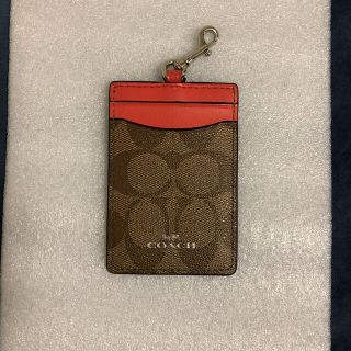 コーチ(COACH)のビビ様専用　COHCHI コーチ パスケース　ネックストラップ無(パスケース/IDカードホルダー)