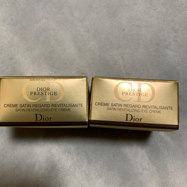 Dior(ディオール)の新品*ディオールプレステージサテンアイ目元用クリーム*試供品 コスメ/美容のスキンケア/基礎化粧品(アイケア/アイクリーム)の商品写真