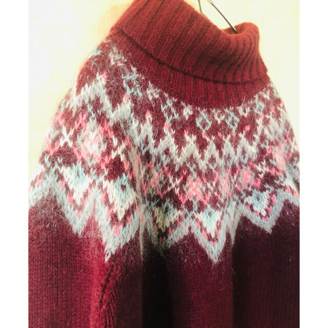Maison Martin Margiela モヘア アンゴラ モックネック ノルディック ニット マルジェラ女子におすすめ の通販 By うっほーです マルタンマルジェラならラクマ