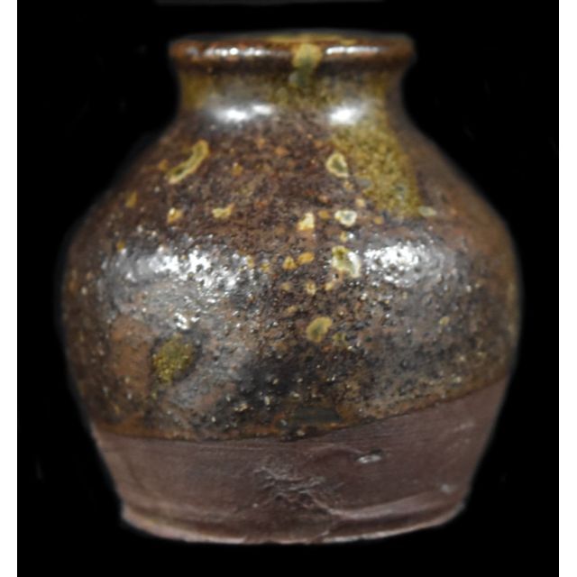 琉球 小壷 小壺 フクチュルビン 懐瓶 一輪挿 徳利 18世紀壺屋WWTT106