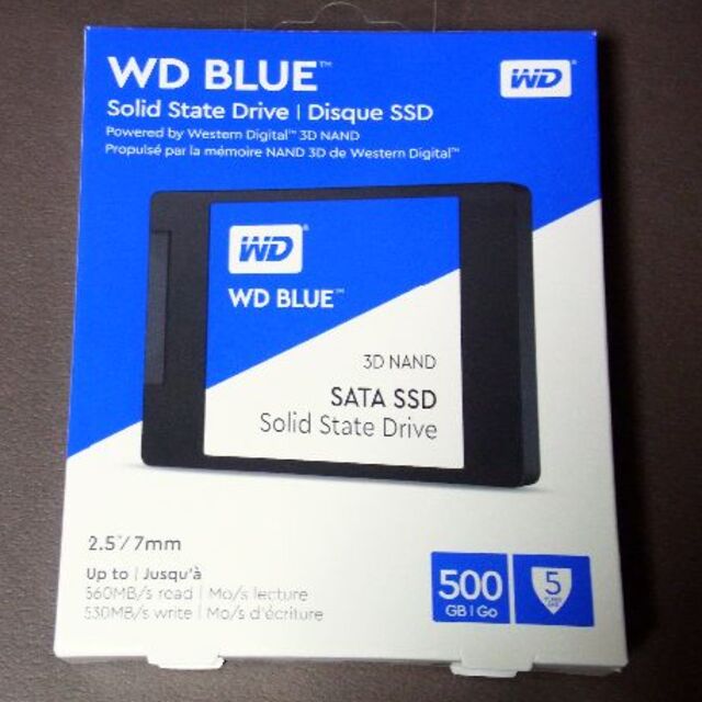 WD BLUE SATA SSD 500GB