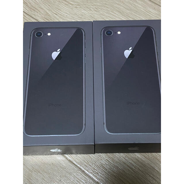 【2台セット】iPhone8 SIMフリー　64GBスマートフォン本体