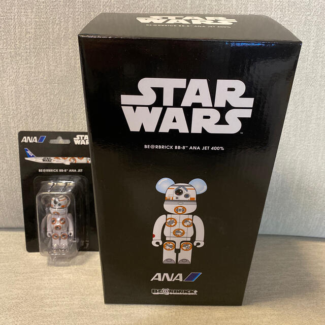 ベアブリック BB-8 ANAジェット 400%&100%セット ベアブリック BB-8 ANAジェット 400%&100%セット
