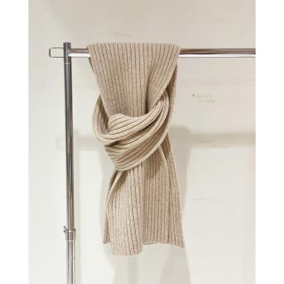 トゥデイフル(TODAYFUL)の【完売】 TODAYFUL トゥデイフル Wool Rib Stole (マフラー/ショール)