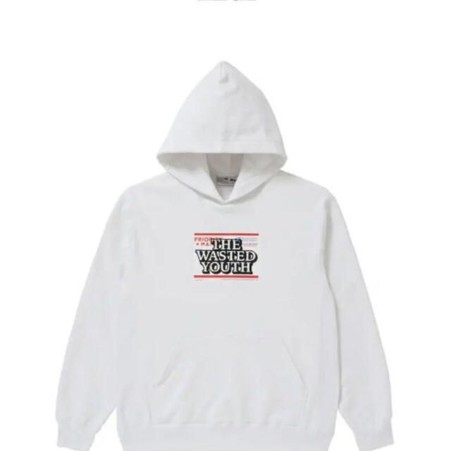 Wasted Youth PRIORITY LABEL HOODIE XL