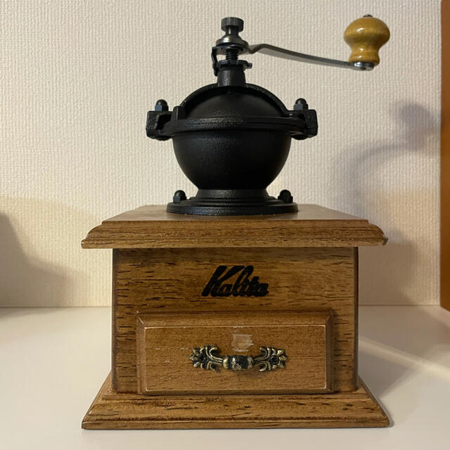 カリタ コーヒーミル Kalita 手動式 レトロ 中古品 クラシックミル | フリマアプリ ラクマ