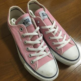 コンバース(CONVERSE)のピンク ローカット スニーカー(スニーカー)