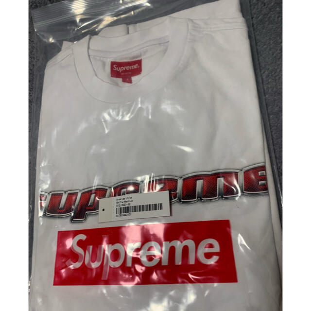 Supreme(シュプリーム)のSupreme Chrome Logo L/S Top シュプリーム ロンT メンズのトップス(Tシャツ/カットソー(七分/長袖))の商品写真