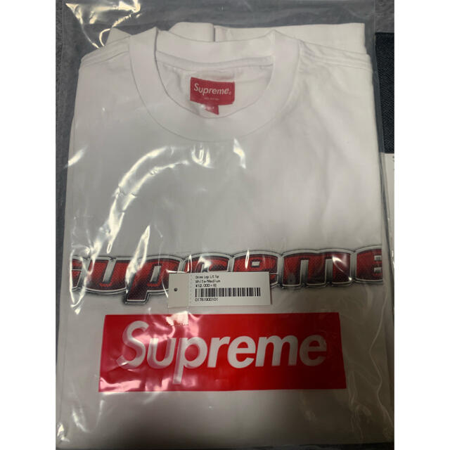 Supreme Chrome Logo L/S Top シュプリーム ロンT身幅約61cm