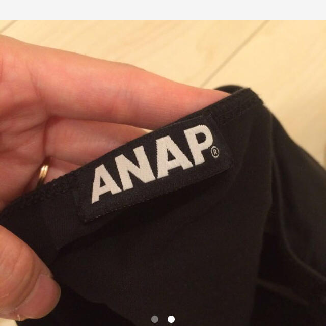 ANAP(アナップ)のANAP　カップ入りチューブトップ レディースのトップス(ベアトップ/チューブトップ)の商品写真