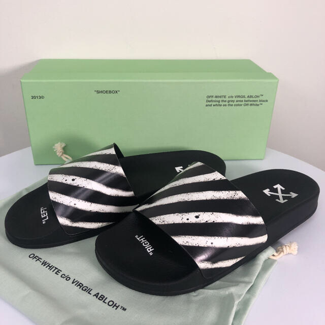 OFF-WHITE(オフホワイト)のoff-white オフホワイトサンダル　シャワーサンダル メンズの靴/シューズ(サンダル)の商品写真