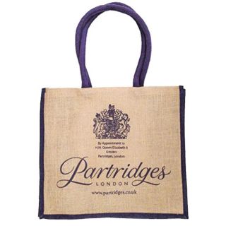 新品 英高級スーパーPartridgesのジュート（麻）のエコバッグ(エコバッグ)