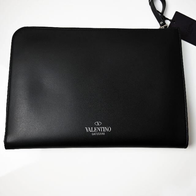 valentino garavani(ヴァレンティノガラヴァーニ)の新品 Valentino Garavani VLTN クラッチバッグ メンズのバッグ(セカンドバッグ/クラッチバッグ)の商品写真