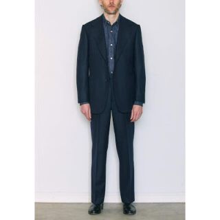 COMOLI - comoli 18AW ウールフランネルスーツ 3点セット の通販 COMOLI - comoli 18AW ウールフランネルスーツ 3点セット の通販