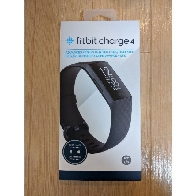 【新品未使用】fitbit　charge4　ブラック