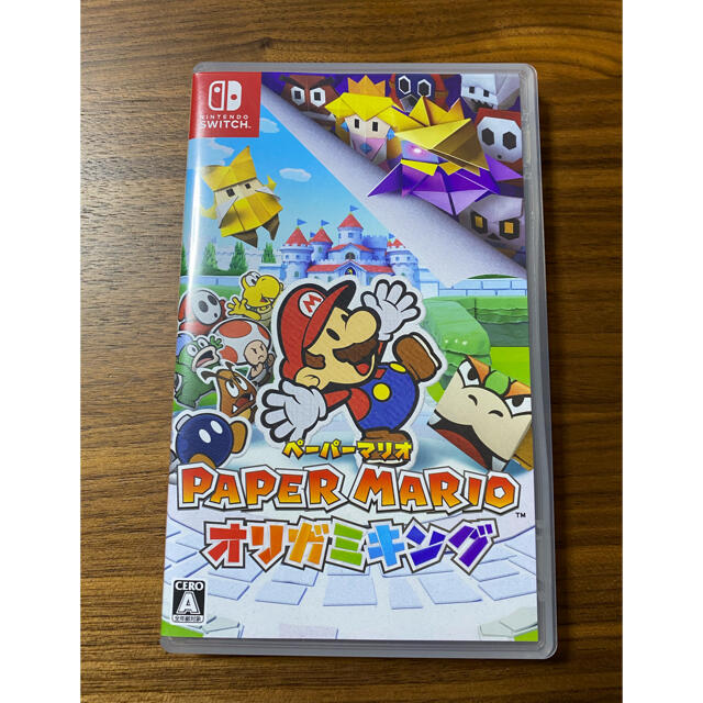 Nintendo Switch(ニンテンドースイッチ)のスーパーマリオ　オリガミキング　PAPER MARIO エンタメ/ホビーのゲームソフト/ゲーム機本体(家庭用ゲームソフト)の商品写真