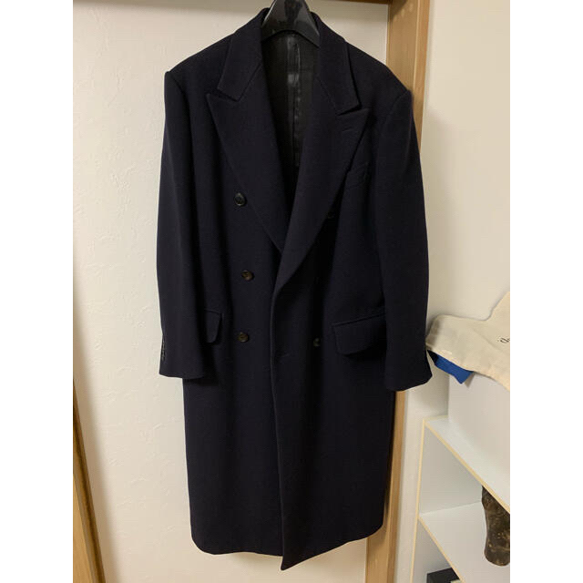 COMOLI - comoli 18AW ウールダブルチェスターコート コモリの COMOLI - comoli 18AW ウールダブルチェスターコート コモリの