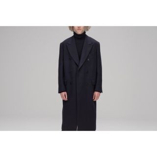 コモリ(COMOLI)のcomoli 18AW ウールダブルチェスターコート コモリ(チェスターコート)