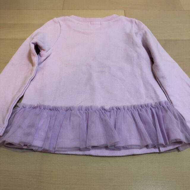 mezzo piano(メゾピアノ)のメゾピアノ♡トレーナー120 キッズ/ベビー/マタニティのキッズ服女の子用(90cm~)(Tシャツ/カットソー)の商品写真