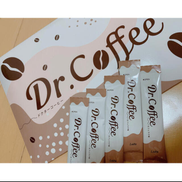 Dr.Coffee 10包 -カフェラテ- コスメ/美容のダイエット(ダイエット食品)の商品写真