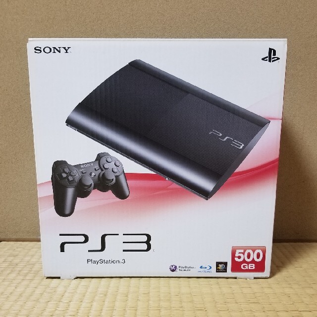 PlayStation3(プレイステーション3)のPlayStation　プレステ3　PS3　CECH-4000C エンタメ/ホビーのゲームソフト/ゲーム機本体(家庭用ゲーム機本体)の商品写真