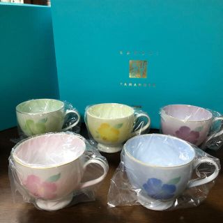 カンサイヤマモト(Kansai Yamamoto)の【1day SALE】山本寛斎　カップ＆ソーサ　5個セット　【新品・未使用】(食器)