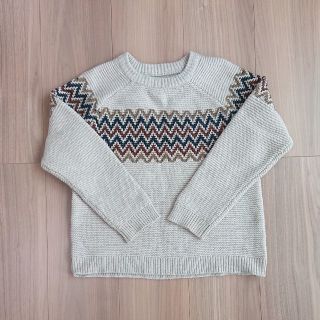 ザラキッズ(ZARA KIDS)のZARA ザラ セーター ベージュ 130cm(ニット)