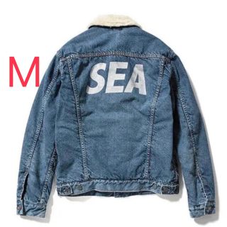 シー(SEA)のWIND AND SEA × MINEDENIM DENIM boa gjkt (Gジャン/デニムジャケット)