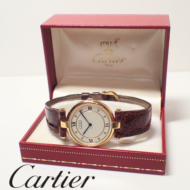Cartier - オーバーホール済み カルティエ マストヴァンドーム ヴェルメイユ