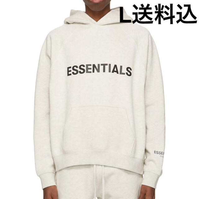 FOG ESSENTIALS パーカー オートミール 新品 送料込 Lサイズ