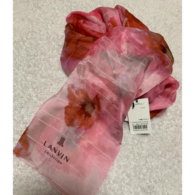 LANVIN COLLECTION - 新品 LANVIN シルク ロングスカーフの通販 by