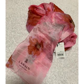 ランバンコレクション(LANVIN COLLECTION)の新品 LANVIN シルク ロングスカーフ(バンダナ/スカーフ)