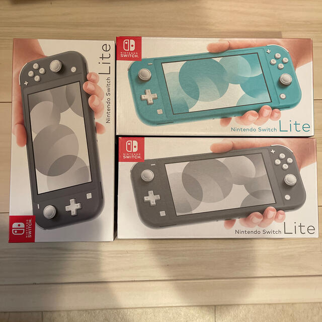 switch lite 新品　3台　@21000 スイッチライト