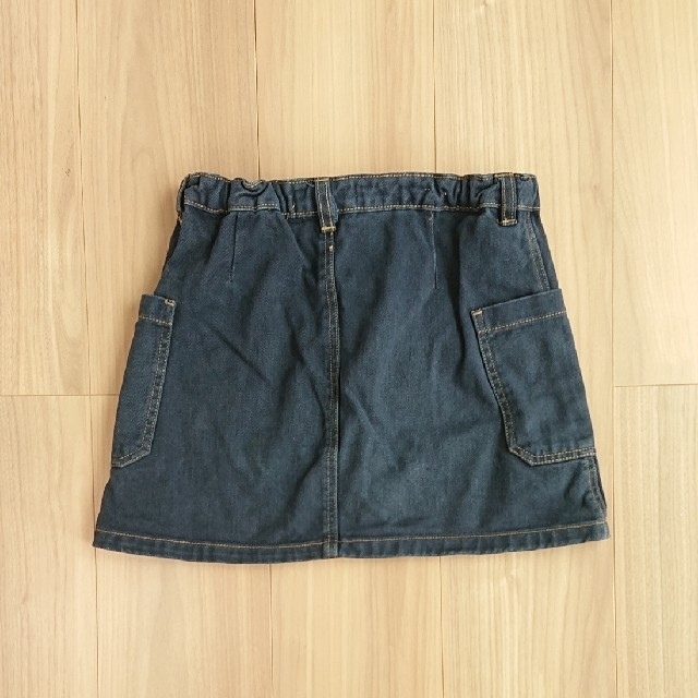 ZARA KIDS(ザラキッズ)のZARA デニムスカート ブルー 140cm キッズ/ベビー/マタニティのキッズ服女の子用(90cm~)(スカート)の商品写真