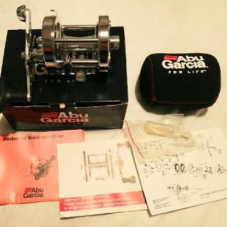 ガルシア(galcia)の未使用品☆ABU　アンバサダー 6500CSロケット クローム　ブラックバス　(リール)