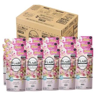 花王 フレア フレグランス 柔軟剤 ジェントル＆ブーケ つめかえ用 480ml(洗剤/柔軟剤)