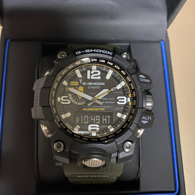 G-SHOCK(ジーショック)のG-SHOCK　MUDMASTER  GWG-1000-1A3JF グリーン メンズの時計(その他)の商品写真