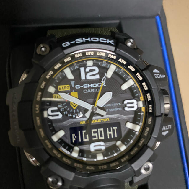 G-SHOCK(ジーショック)のG-SHOCK　MUDMASTER  GWG-1000-1A3JF グリーン メンズの時計(その他)の商品写真