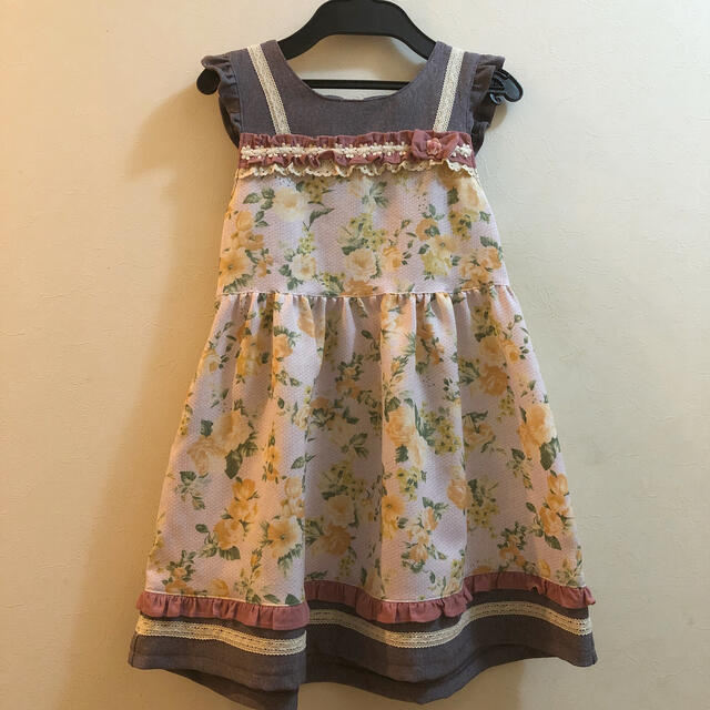 Souris(スーリー)のsouris スーリー　@限定ワンピース　130 キッズ/ベビー/マタニティのキッズ服女の子用(90cm~)(ワンピース)の商品写真