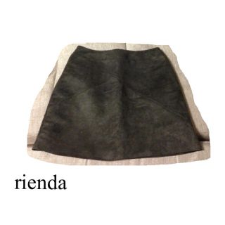 リエンダ(rienda)のrienda/スエードスカート(ミニスカート)