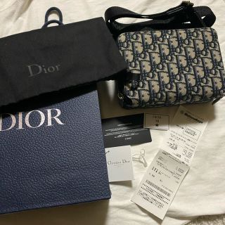 【美品】 Dior オブリーク ストラップポーチ ショルダーバッグ バッグ