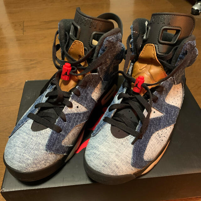 jordan6 ジョーダン6 ウォッシュ　デニム