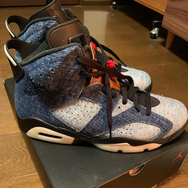 jordan6 ジョーダン6 ウォッシュ　デニム