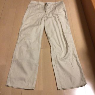 アルマーニジーンズ(ARMANI JEANS)のAJ アルマーニジーンズ　綿パンツ　ベージュ(チノパン)